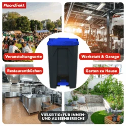 Mülleimer | Olaf | Robuster Step-On Abfalleimer | Für Haushalt, Büro & Gewerbe | Verschiedene Farben & Größen 34 Mülleimer | Olaf | Robuster Step-On Abfalleimer | Für Haushalt, Büro & Gewerbe | Verschiedene Farben & Größen -Floordirekt MuelleimerOlafverschiedeneFarben 17