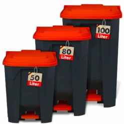 Mülleimer | Olaf | Robuster Step-On Abfalleimer | Für Haushalt, Büro & Gewerbe | Verschiedene Farben & Größen 36 Mülleimer | Olaf | Robuster Step-On Abfalleimer | Für Haushalt, Büro & Gewerbe | Verschiedene Farben & Größen -Floordirekt MuelleimerOlafverschiedeneFarben 19