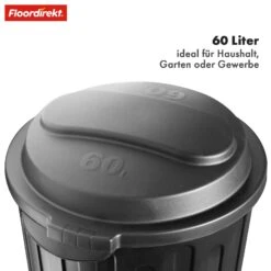 Mülleimer | Robin | 60L Abfalleimer Mit Deckel | Geruchsdicht, Hygienisch & Leicht Zu Reinigen 12 Mülleimer | Robin | 60L Abfalleimer Mit Deckel | Geruchsdicht, Hygienisch & Leicht Zu Reinigen -Floordirekt MuelleimerRobin 3