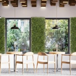 Pflanzenwand | Houttuynia-cordata | Kunstpflanzen Zur Wandmontage | 50 X 50 Cm 17 Pflanzenwand | Houttuynia-cordata | Kunstpflanzen Zur Wandmontage | 50 X 50 Cm -Floordirekt Pflanzenwand Houttuynia cordata Green 08