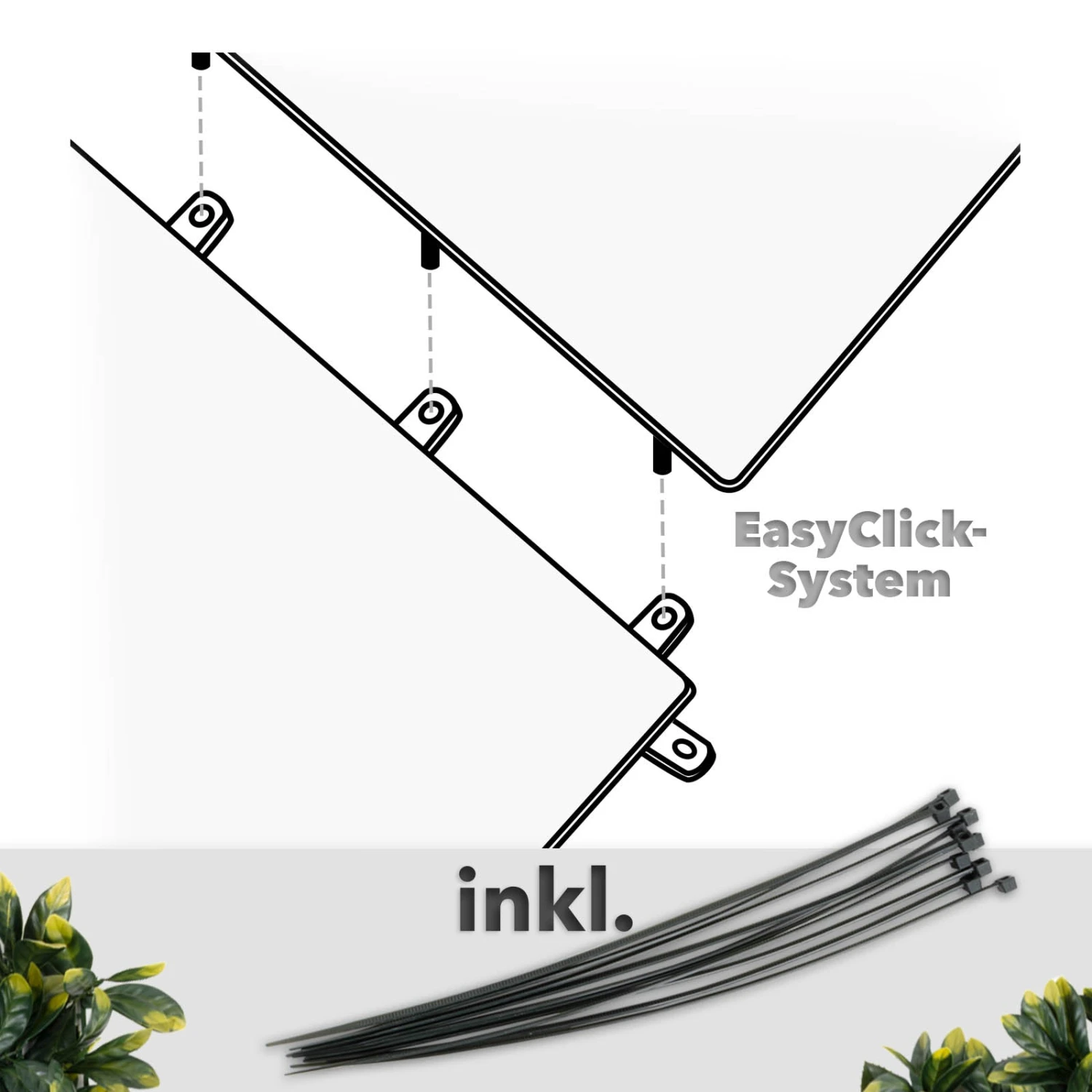 Pflanzenwand | Laurel | Kunstpflanzen Zur Wandmontage | 50 X 50 Cm 8 Pflanzenwand | Laurel | Kunstpflanzen Zur Wandmontage | 50 X 50 Cm – Bild 6