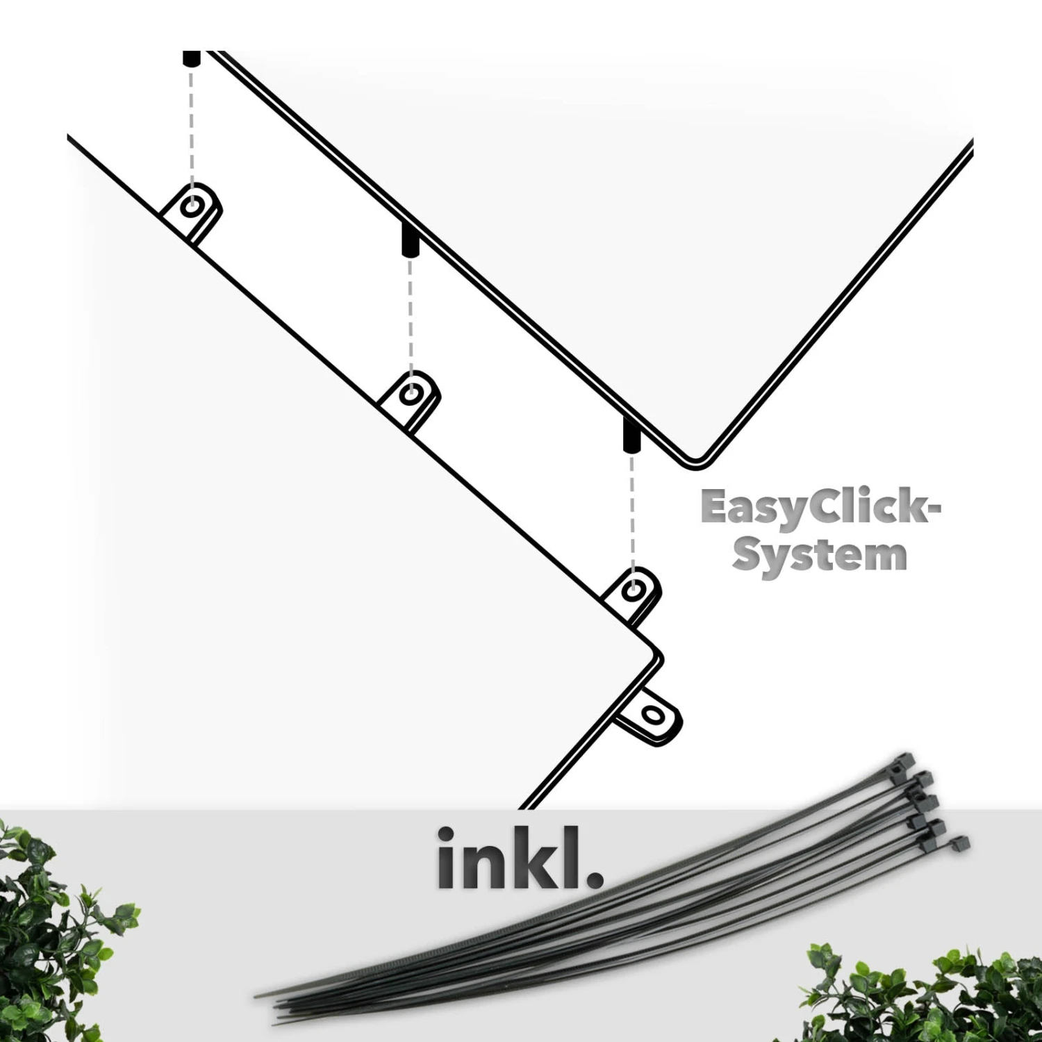 Pflanzenwand | Pachysandra | Kunstpflanzen Zur Wandmontage | 50 X 50 Cm 8 Pflanzenwand | Pachysandra | Kunstpflanzen Zur Wandmontage | 50 X 50 Cm – Bild 6