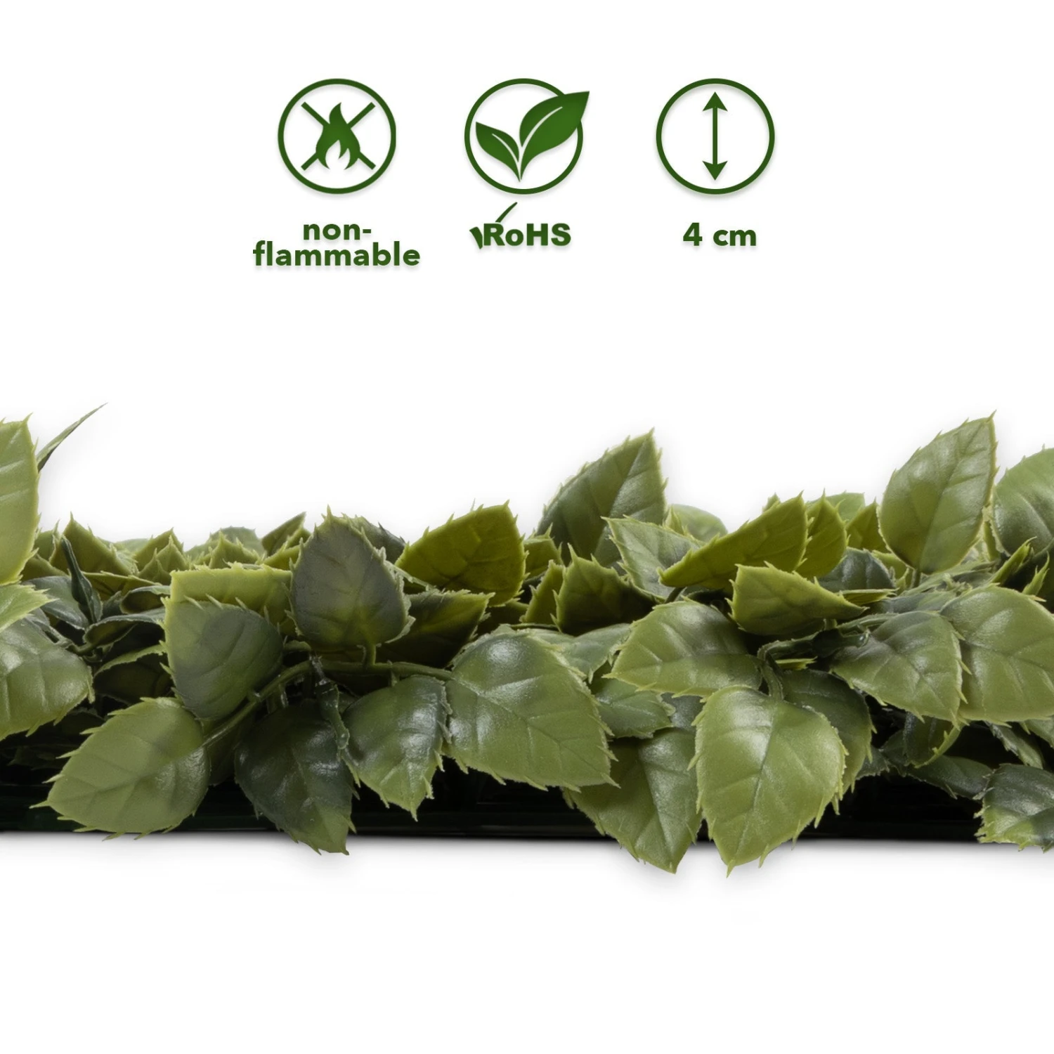 Pflanzenwand | Rose | Kunstpflanzen Zur Wandmontage | 50 X 50 Cm 5 Pflanzenwand | Rose | Kunstpflanzen Zur Wandmontage | 50 X 50 Cm – Bild 3