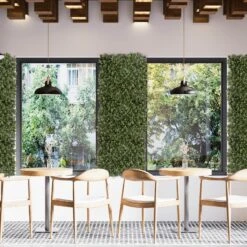 Pflanzenwand | Rose | Kunstpflanzen Zur Wandmontage | 50 X 50 Cm 16 Pflanzenwand | Rose | Kunstpflanzen Zur Wandmontage | 50 X 50 Cm -Floordirekt Pflanzenwand Rose Green 08