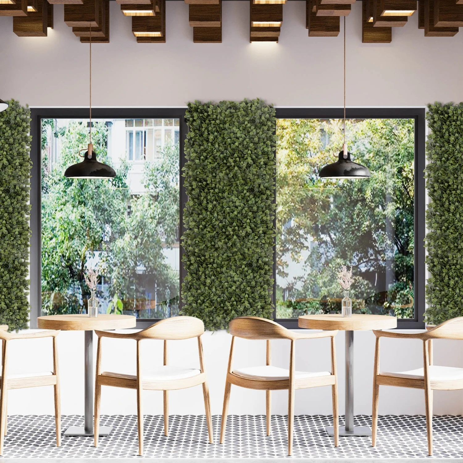 Pflanzenwand | Rose | Kunstpflanzen Zur Wandmontage | 50 X 50 Cm 9 Pflanzenwand | Rose | Kunstpflanzen Zur Wandmontage | 50 X 50 Cm – Bild 7