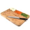 PIETVOSS Schneidebrett Aus Bambus-Holz | Küchenbrett | Mit Auffangschale, Saftrille & Gummifüßen | 44,5 X 30 X 2,5 Cm 2 PIETVOSS Schneidebrett Aus Bambus-Holz | Küchenbrett | Mit Auffangschale, Saftrille & Gummifüßen | 44,5 X 30 X 2,5 Cm -Floordirekt Pietvoss schneidebrett 01