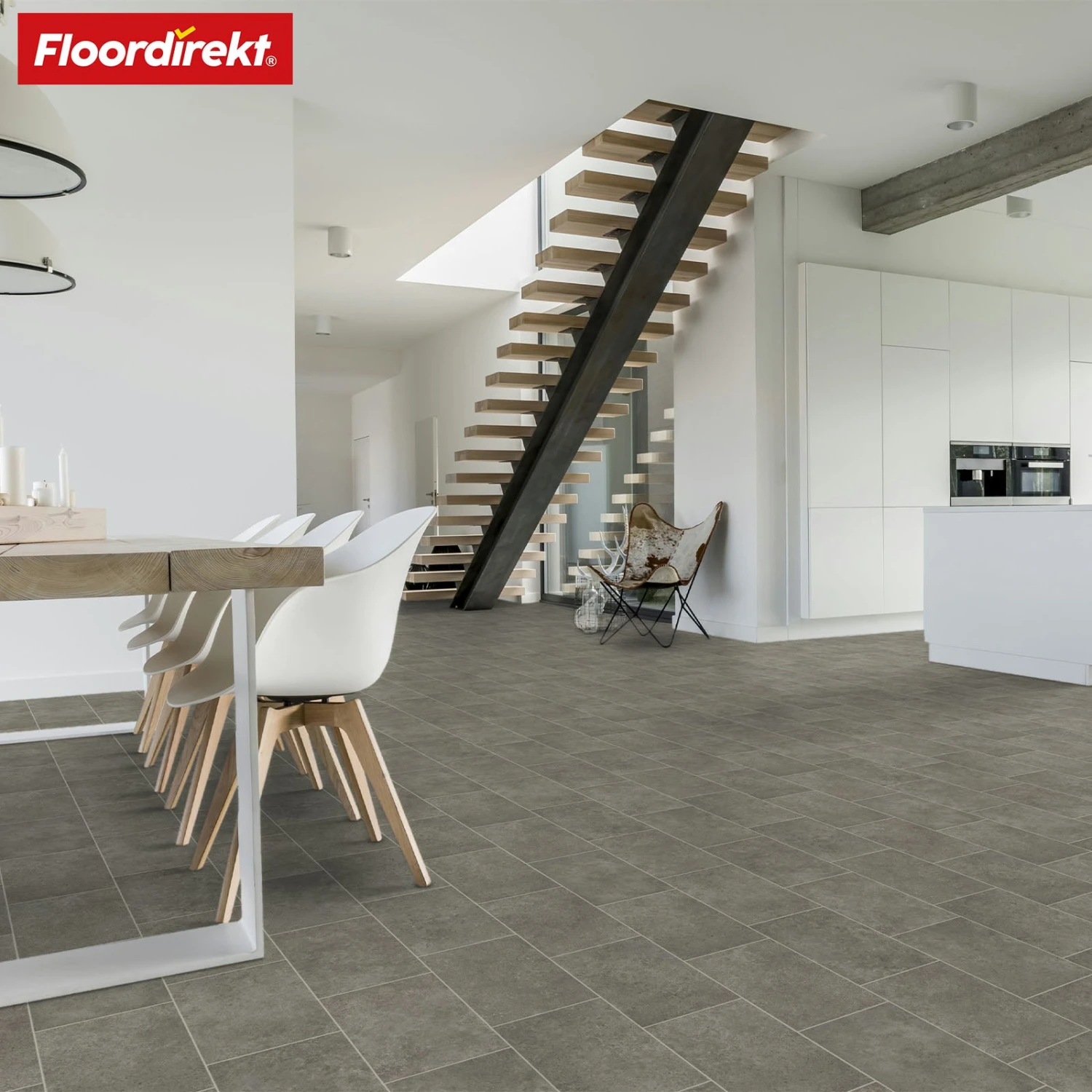 CV-Belag | Kent 968M | Strapazierfähiger Vinylboden In Realistischer Steinfliesenoptik Für Küche, Bad & Wohnbereich 8 CV-Belag | Kent 968M | Strapazierfähiger Vinylboden In Realistischer Steinfliesenoptik Für Küche, Bad & Wohnbereich – Bild 6