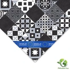 CV-Belag | Amadora 990D | Robuster Vinylboden Mit Stilvoller Grauer Vintage-Fliesenoptik