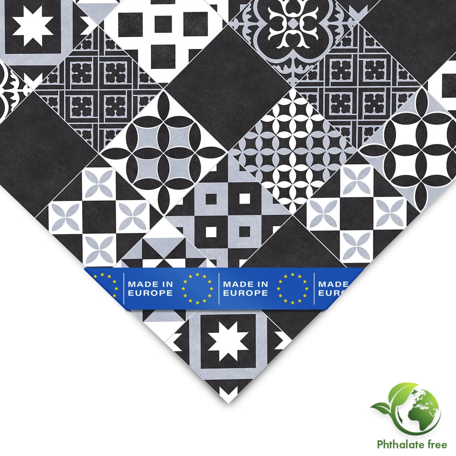 CV-Belag | Amadora 990D | Robuster Vinylboden Mit Stilvoller Grauer Vintage-Fliesenoptik 3 CV-Belag | Amadora 990D | Robuster Vinylboden Mit Stilvoller Grauer Vintage-Fliesenoptik