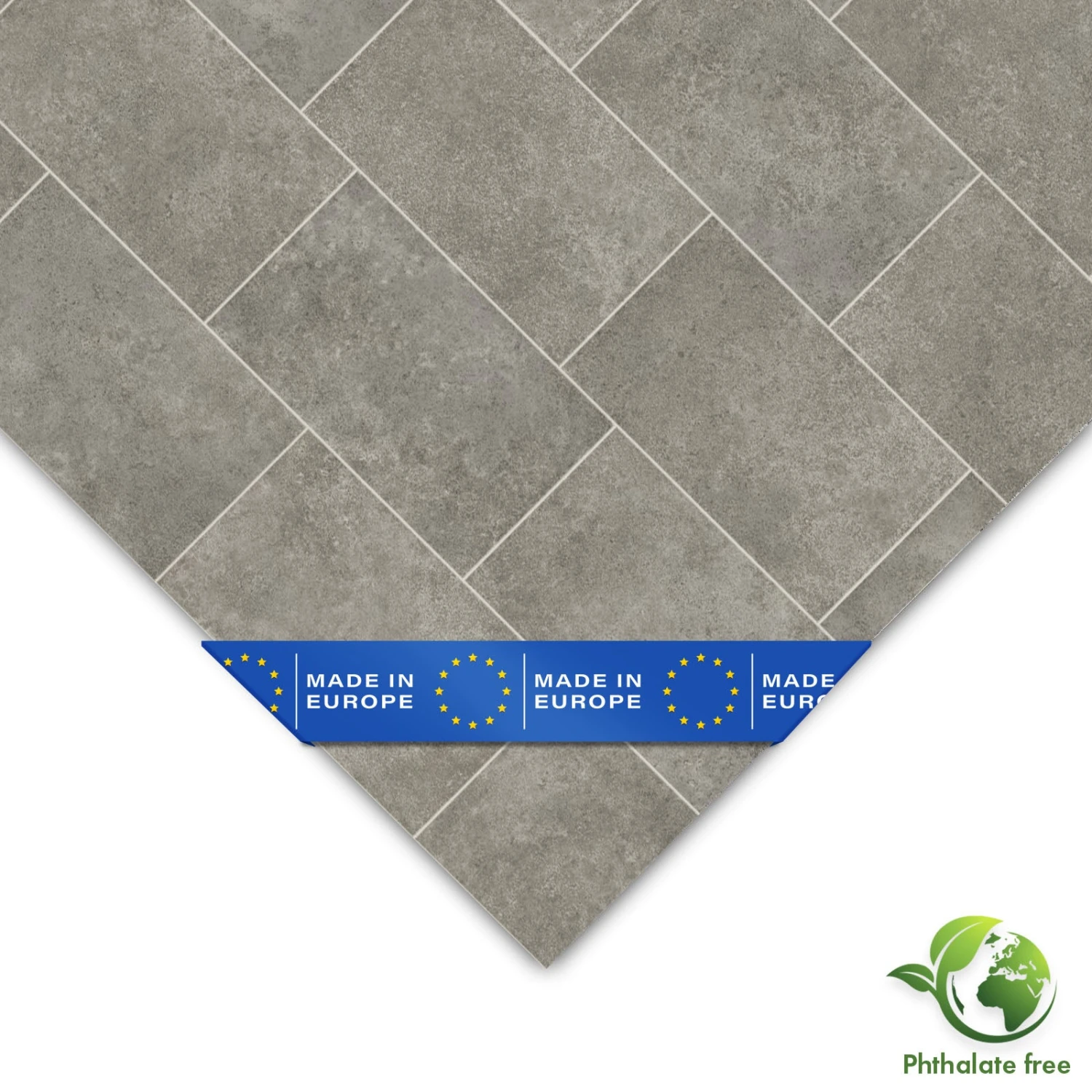 CV-Belag | Kent 968M | Strapazierfähiger Vinylboden In Realistischer Steinfliesenoptik Für Küche, Bad & Wohnbereich 3 CV-Belag | Kent 968M | Strapazierfähiger Vinylboden In Realistischer Steinfliesenoptik Für Küche, Bad & Wohnbereich