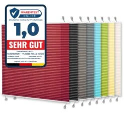 Faltrollo | Magic Large | Länge: 200 Cm | Ohne Bohren | Für Alle Wohnbereiche 23 Faltrollo | Magic Large | Länge: 200 Cm | Ohne Bohren | Für Alle Wohnbereiche -Floordirekt Plissee Rollo Magic Gruppe Test Seal