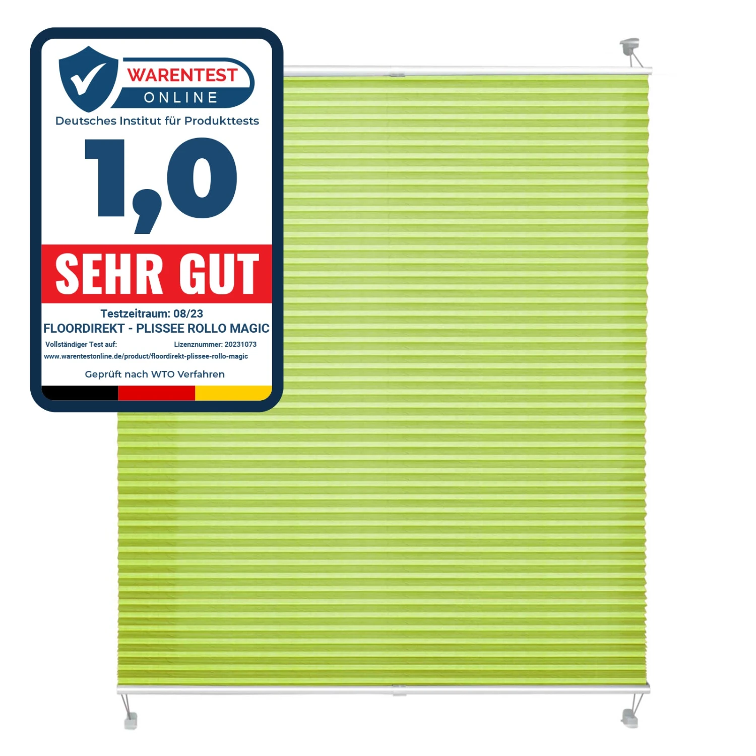 Faltrollo | Magic Large | Länge: 200 Cm | Ohne Bohren | Für Alle Wohnbereiche 10 Faltrollo | Magic Large | Länge: 200 Cm | Ohne Bohren | Für Alle Wohnbereiche – Bild 8