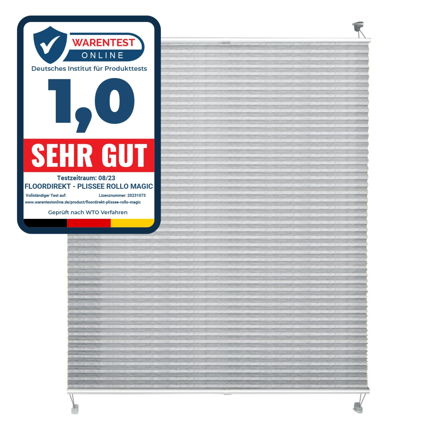 Faltrollo | Magic Mini | Länge: 100 Cm | Ohne Bohren | Für Alle Wohnbereiche 10 Faltrollo | Magic Mini | Länge: 100 Cm | Ohne Bohren | Für Alle Wohnbereiche – Bild 8