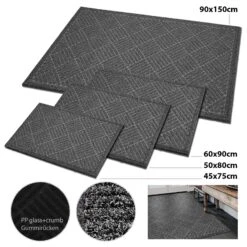 Türmatte Porta | Anthrazit | Verschiedene Größen 13 Türmatte Porta | Anthrazit | Verschiedene Größen -Floordirekt Porta 04