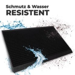 Gummi-Türmatte | Wetterfest | Mit Anlaufkante | Höhe: 20 Mm 13 Gummi-Türmatte | Wetterfest | Mit Anlaufkante | Höhe: 20 Mm -Floordirekt PowerBrushGummi 03