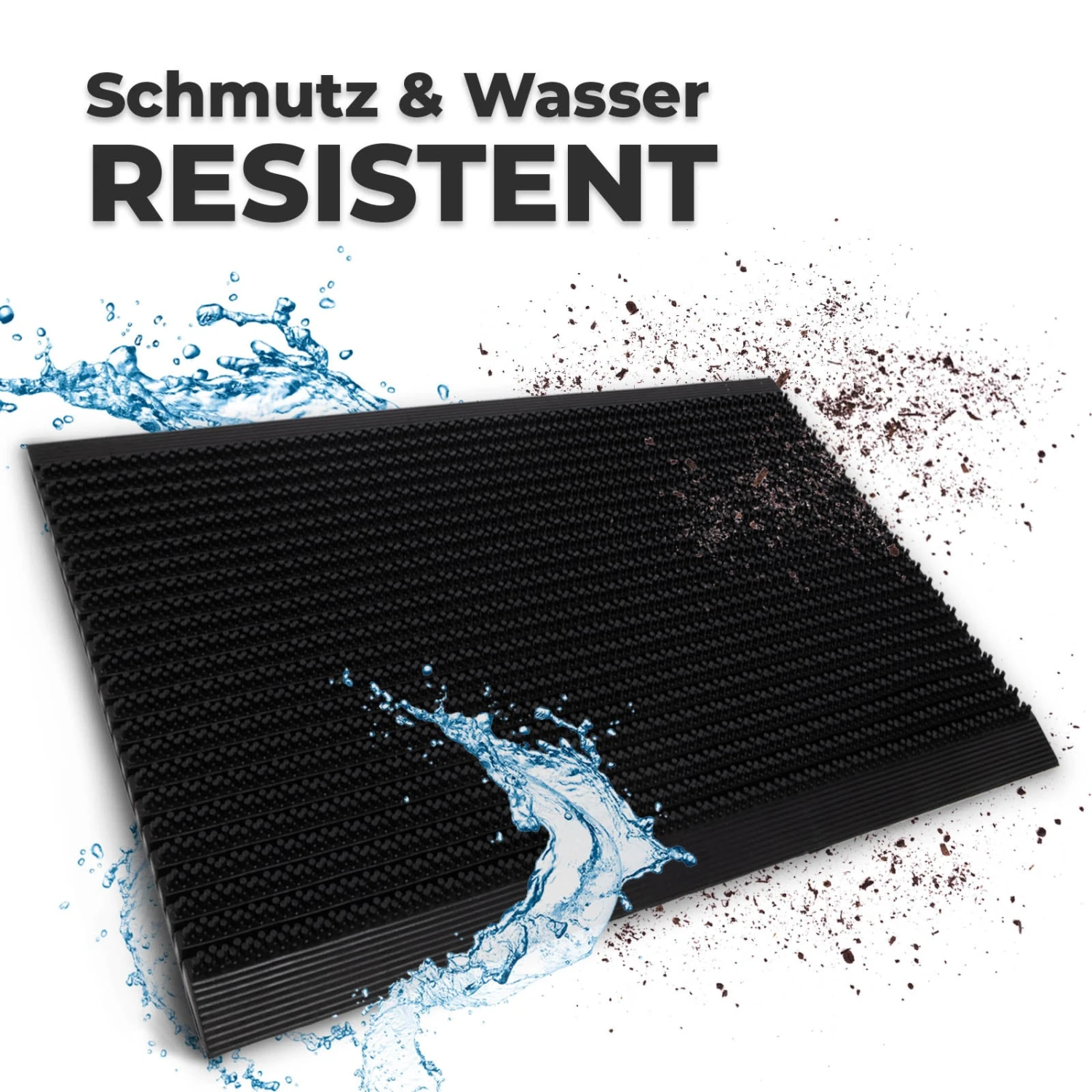 Gummi-Türmatte | Wetterfest | Mit Anlaufkante | Höhe: 20 Mm 5 Gummi-Türmatte | Wetterfest | Mit Anlaufkante | Höhe: 20 Mm – Bild 3