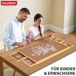Puzzletisch | Yukon | Kompakte Puzzle-Unterlage Mit Schubladen Aus Bambus & MDF | Für Bis Zu 1000 Teile 14 Puzzletisch | Yukon | Kompakte Puzzle-Unterlage Mit Schubladen Aus Bambus & MDF | Für Bis Zu 1000 Teile -Floordirekt Puzzletisch Artboard6
