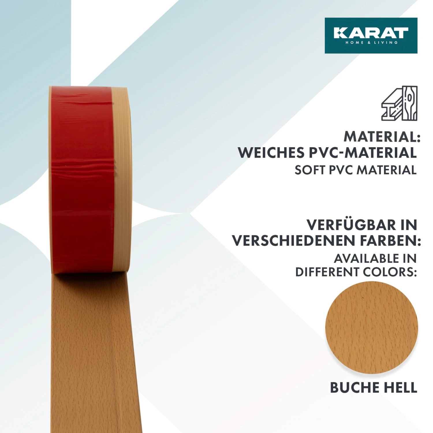 Sockelleiste Oslo | Zuschneidbar & Selbstklebend | Starker Halt | Acryl Selbstkleber 8 Sockelleiste Oslo | Zuschneidbar & Selbstklebend | Starker Halt | Acryl Selbstkleber – Bild 6