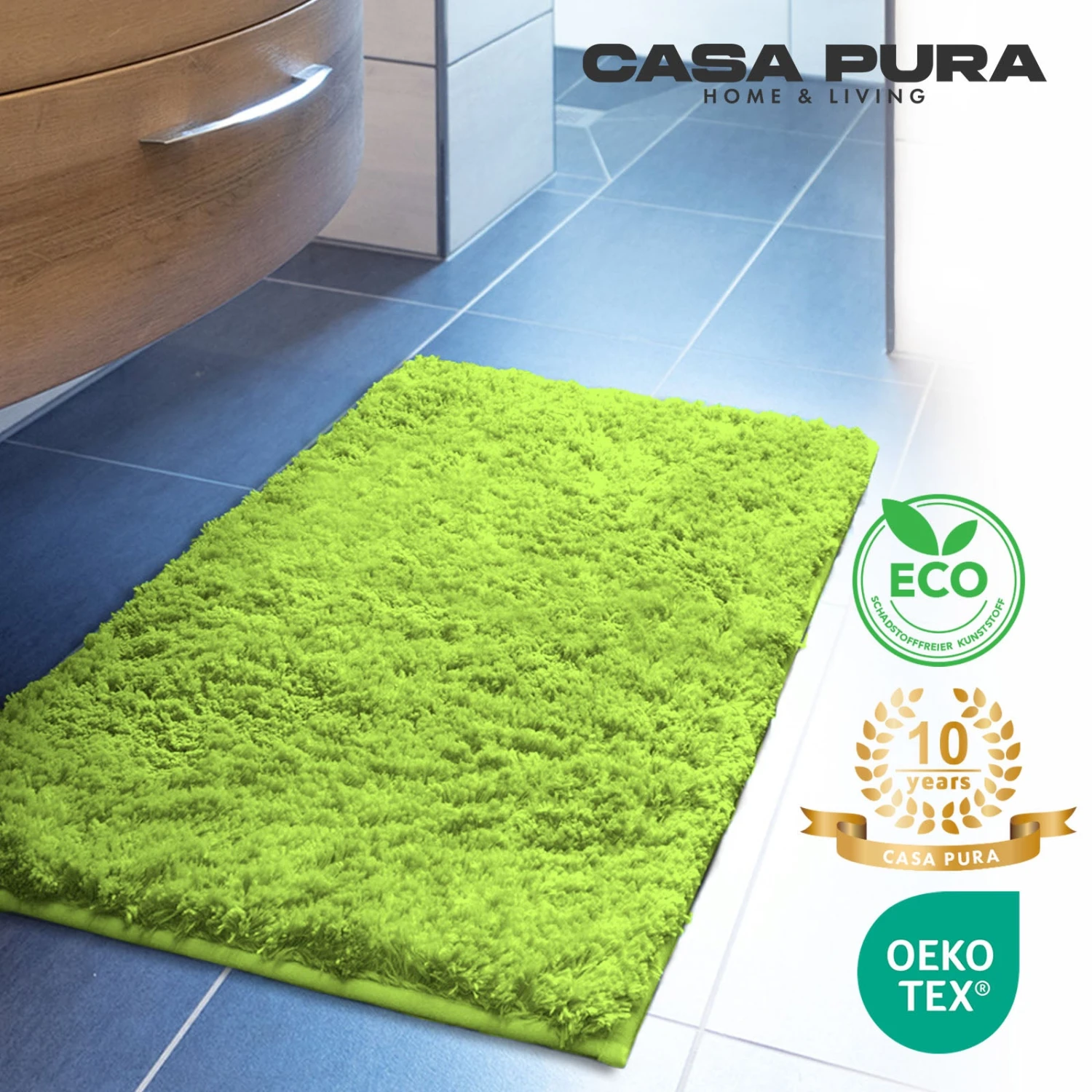 Badematten Sky | Badteppich In Eckig & Rund | Rutschhemmende Rückseite 15 Badematten Sky | Badteppich In Eckig & Rund | Rutschhemmende Rückseite – Bild 13