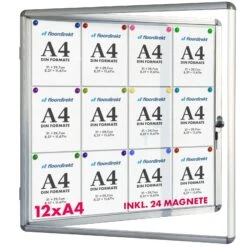 Schaukasten Premium | Master Of Boards | Acrylglas-Tür | Viele Größen 20 Schaukasten Premium | Master Of Boards | Acrylglas-Tür | Viele Größen -Floordirekt Schaukasten 1.Mainimage12xA4