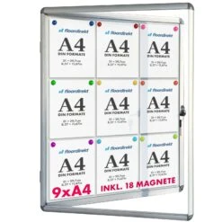 Schaukasten Premium | Master Of Boards | Acrylglas-Tür | Viele Größen 19 Schaukasten Premium | Master Of Boards | Acrylglas-Tür | Viele Größen -Floordirekt Schaukasten 1.Mainimage9xA4