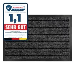 High Traffic Sauberlaufmatte Dura | Türmatte Für Innen & Außen 24 High Traffic Sauberlaufmatte Dura | Türmatte Für Innen & Außen -Floordirekt Schmutzfangmatte Dura color Anthrazit Test Seal