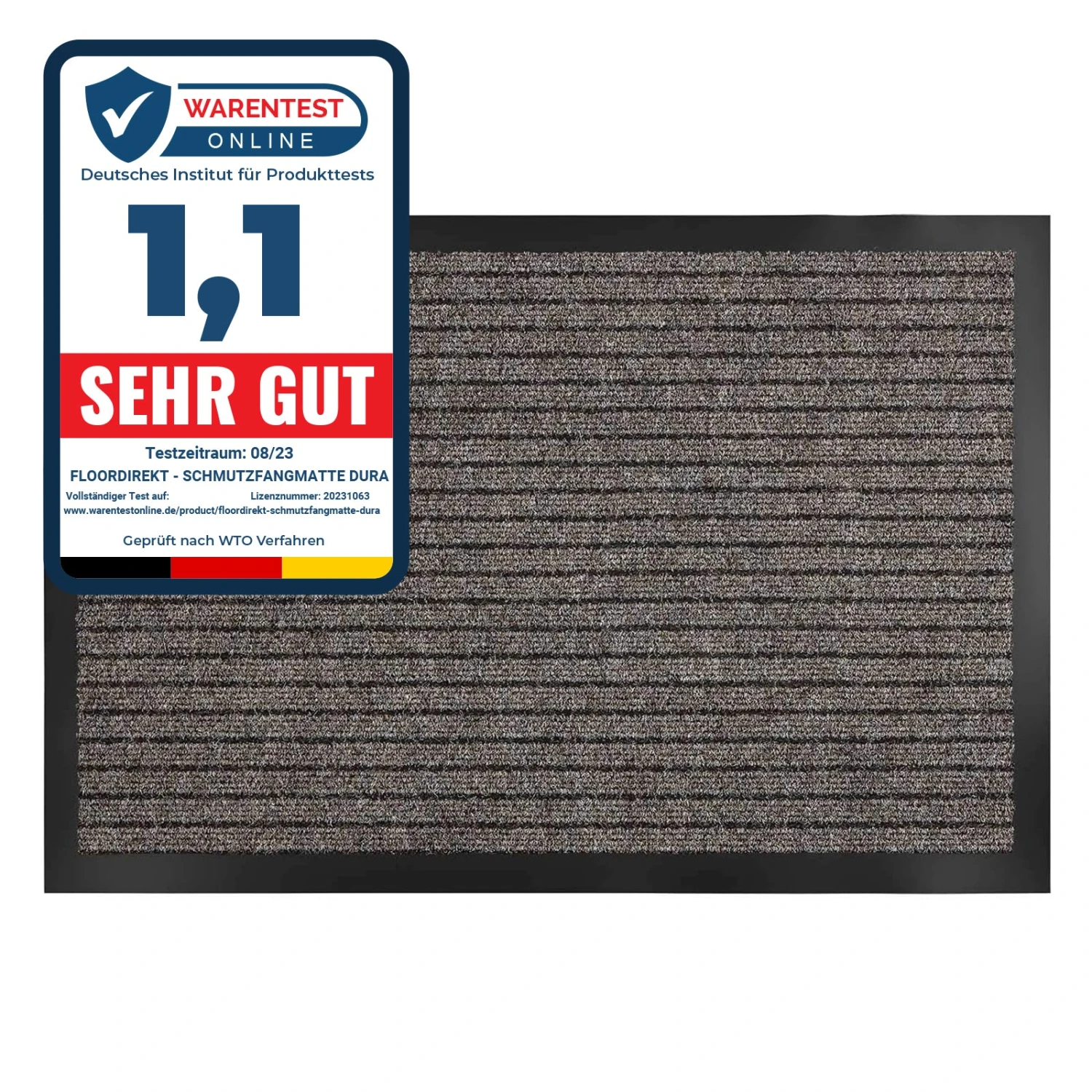 High Traffic Sauberlaufmatte Dura | Türmatte Für Innen & Außen 17 High Traffic Sauberlaufmatte Dura | Türmatte Für Innen & Außen – Bild 15