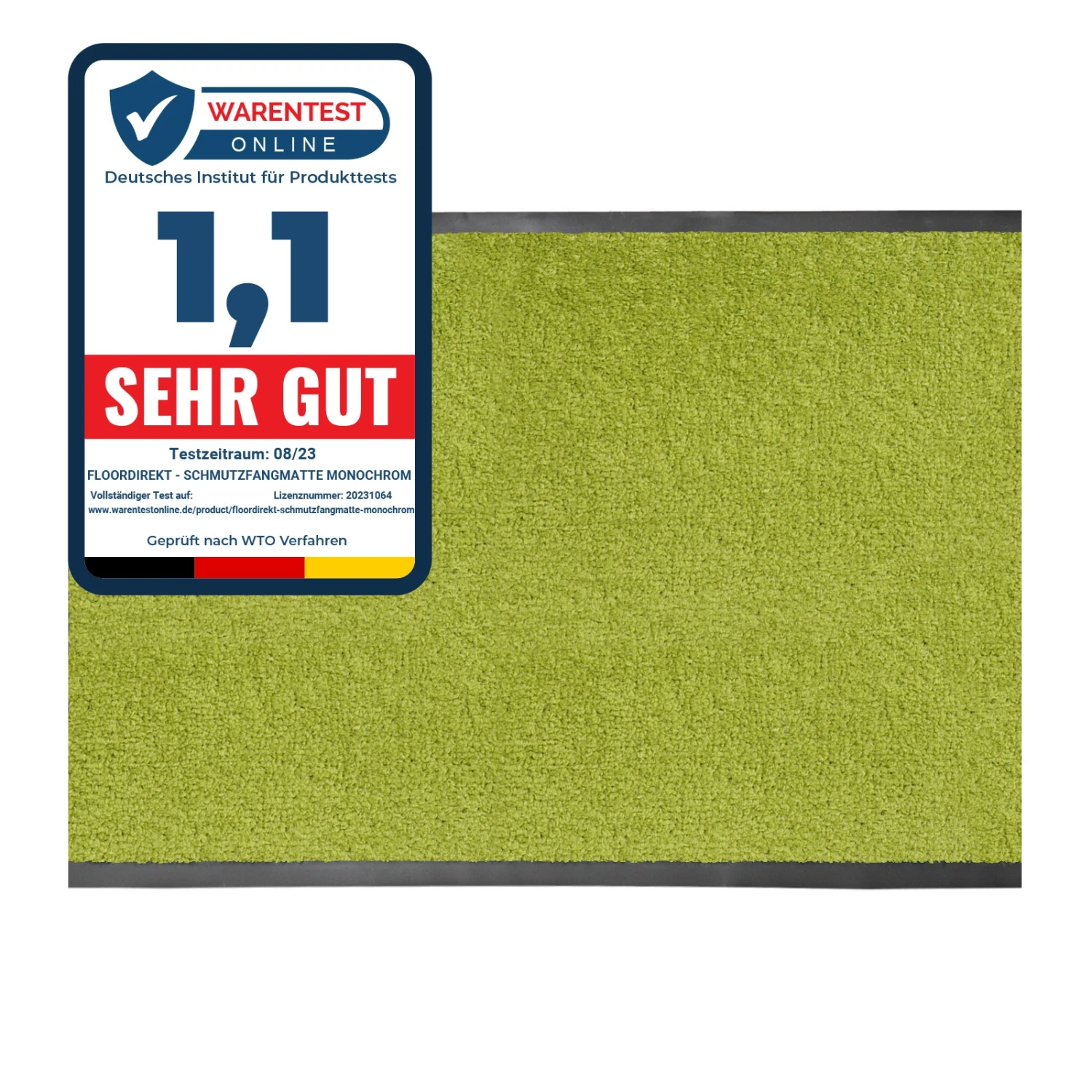 Schmutzfangmatte Monochrom | Farbbrillant | Türmatte Für Innen & Außen 10 Schmutzfangmatte Monochrom | Farbbrillant | Türmatte Für Innen & Außen – Bild 8