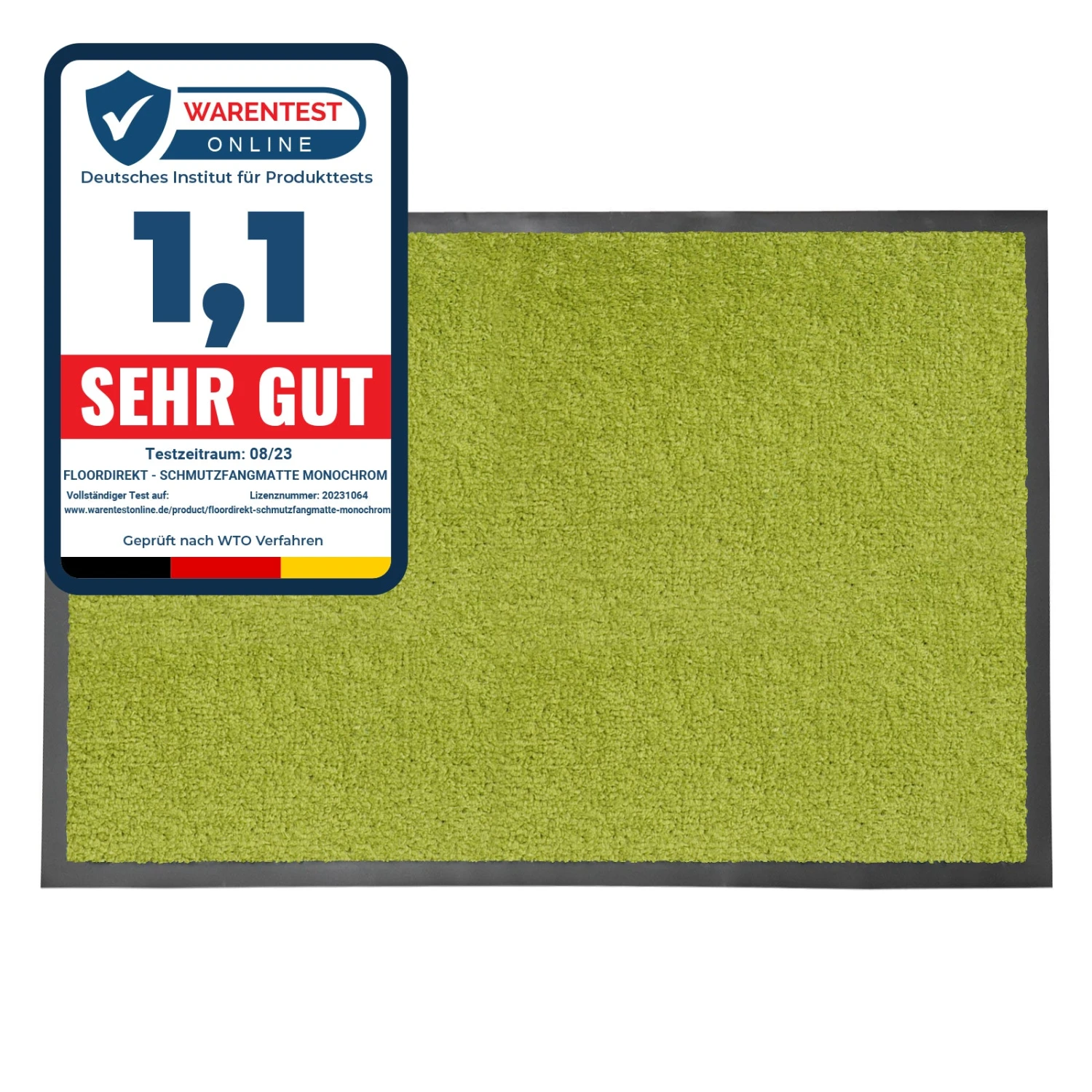 Schmutzfangmatte Monochrom | Farbbrillant | Teppich Für Eingangsbereiche 19 Schmutzfangmatte Monochrom | Farbbrillant | Teppich Für Eingangsbereiche – Bild 17