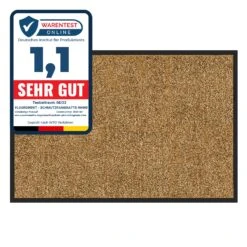 Fußmatte Rhine | Unicolor | Schmutzfangmatte Für Innen & Außenbereiche 33 Fußmatte Rhine | Unicolor | Schmutzfangmatte Für Innen & Außenbereiche -Floordirekt Schmutzfangmatte Rhine color Beige Test Seal
