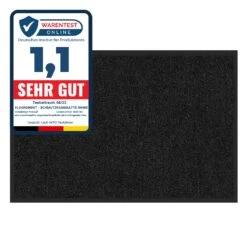 Sauberlaufmatte Rhine XXL | Unicolor | XXL Teppich Für Eingangsbereiche 37 Sauberlaufmatte Rhine XXL | Unicolor | XXL Teppich Für Eingangsbereiche -Floordirekt Schmutzfangmatte Rhine color Schwarz Test Seal f85eb5f1 3a6d 49f6 85fe f64e74669a82