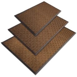 Türmatte Ocean | Scrubber-Struktur | Schuhabstreifer Für Innen & Außen -Floordirekt SchmutzfangmatteOcean Braun 8