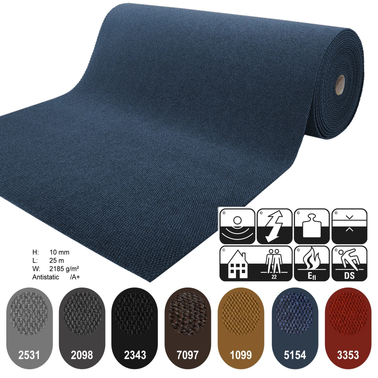 Schmutzfangmatte Hong Kong | Individuell Einsetzbar | Rutschfest 11 Schmutzfangmatte Hong Kong | Individuell Einsetzbar | Rutschfest – Bild 9