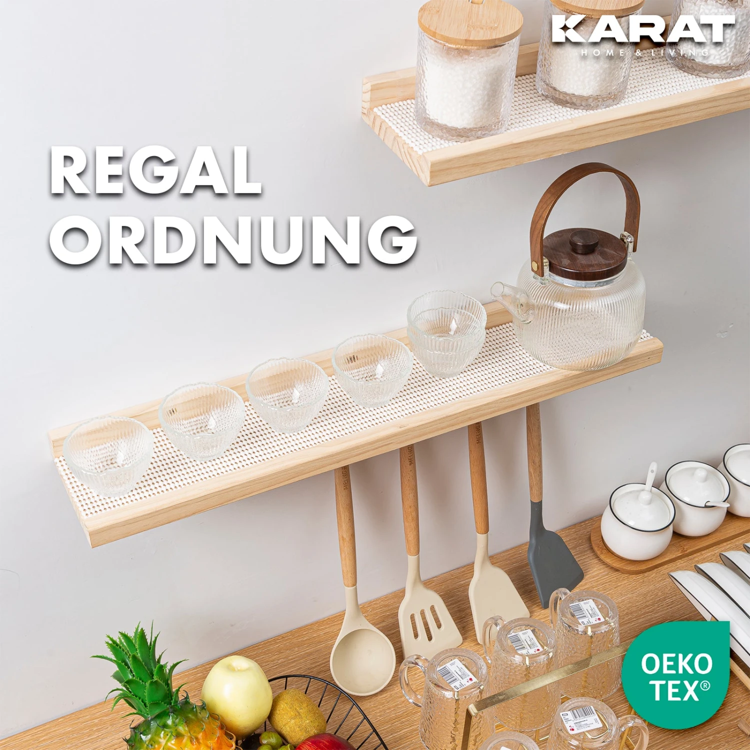 Schubladenmatte | Pearl | Zuschneidbare Antirutschmatte Für Küchenschränke | 30 X 150 Cm | In Drei Farben Erhältlich 14 Schubladenmatte | Pearl | Zuschneidbare Antirutschmatte Für Küchenschränke | 30 X 150 Cm | In Drei Farben Erhältlich – Bild 12