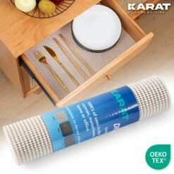 Schubladenmatte | Pearl | Zuschneidbare Antirutschmatte Für Küchenschränke | 30 X 150 Cm | In Drei Farben Erhältlich 29 Schubladenmatte | Pearl | Zuschneidbare Antirutschmatte Für Küchenschränke | 30 X 150 Cm | In Drei Farben Erhältlich -Floordirekt SchubladenmattePearl 8