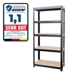 Schwerlastregal | Bis 1325 Kg Traglast | Individuell Einsetzbar 16 Schwerlastregal | Bis 1325 Kg Traglast | Individuell Einsetzbar -Floordirekt Schwerlastregal Bis 1365 kg Traglast Individuell einsetzbar Schwarz test seal