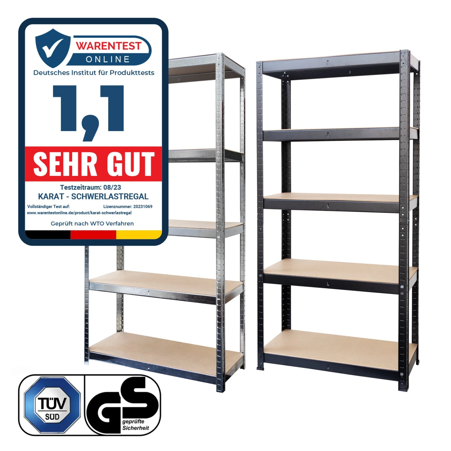Schwerlastregal | Bis 1325 Kg Traglast | Individuell Einsetzbar 3 Schwerlastregal | Bis 1325 Kg Traglast | Individuell Einsetzbar