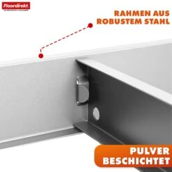 Schwerlastregal | Rhino | Lagerregal Mit 5 Böden | 1050 Kg Traglast | Innovatives Stecksystem | In Verschiedenen Farben & Größen -Floordirekt SchwerlastregalRhino 6