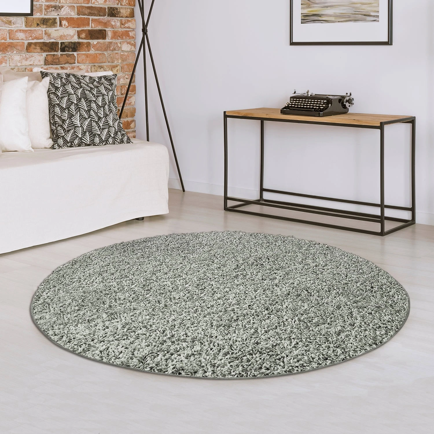 Shaggy-Teppich Nach Maß | Barcelona | Rund | Wohnteppich Mit Weichem Flor 19 Shaggy-Teppich Nach Maß | Barcelona | Rund | Wohnteppich Mit Weichem Flor – Bild 17