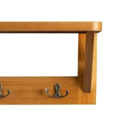Wandregal Rustic | Kiefernholz | Mit Praktischen Garderobenhaken 11 Wandregal Rustic | Kiefernholz | Mit Praktischen Garderobenhaken -Floordirekt Singel leyaer Shelf 06