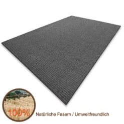 Sisal-Teppich Nach Maß | Sylt | Brücke Für Innenbereiche 26 Sisal-Teppich Nach Maß | Sylt | Brücke Für Innenbereiche -Floordirekt Sisalteppich Sylt Grau