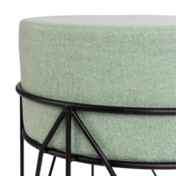 Sitzhocker Aus Metall | Grün Und Blau 16 Sitzhocker Aus Metall | Grün Und Blau -Floordirekt Sitzhocker Gruen Detail 01