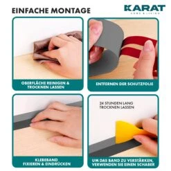 Weichsockelleiste | Riga | Selbstklebende Sockelleiste | Flexible Knickleiste | In Drei Farben Und Längen 24 Weichsockelleiste | Riga | Selbstklebende Sockelleiste | Flexible Knickleiste | In Drei Farben Und Längen -Floordirekt SockelleisteRiga 3