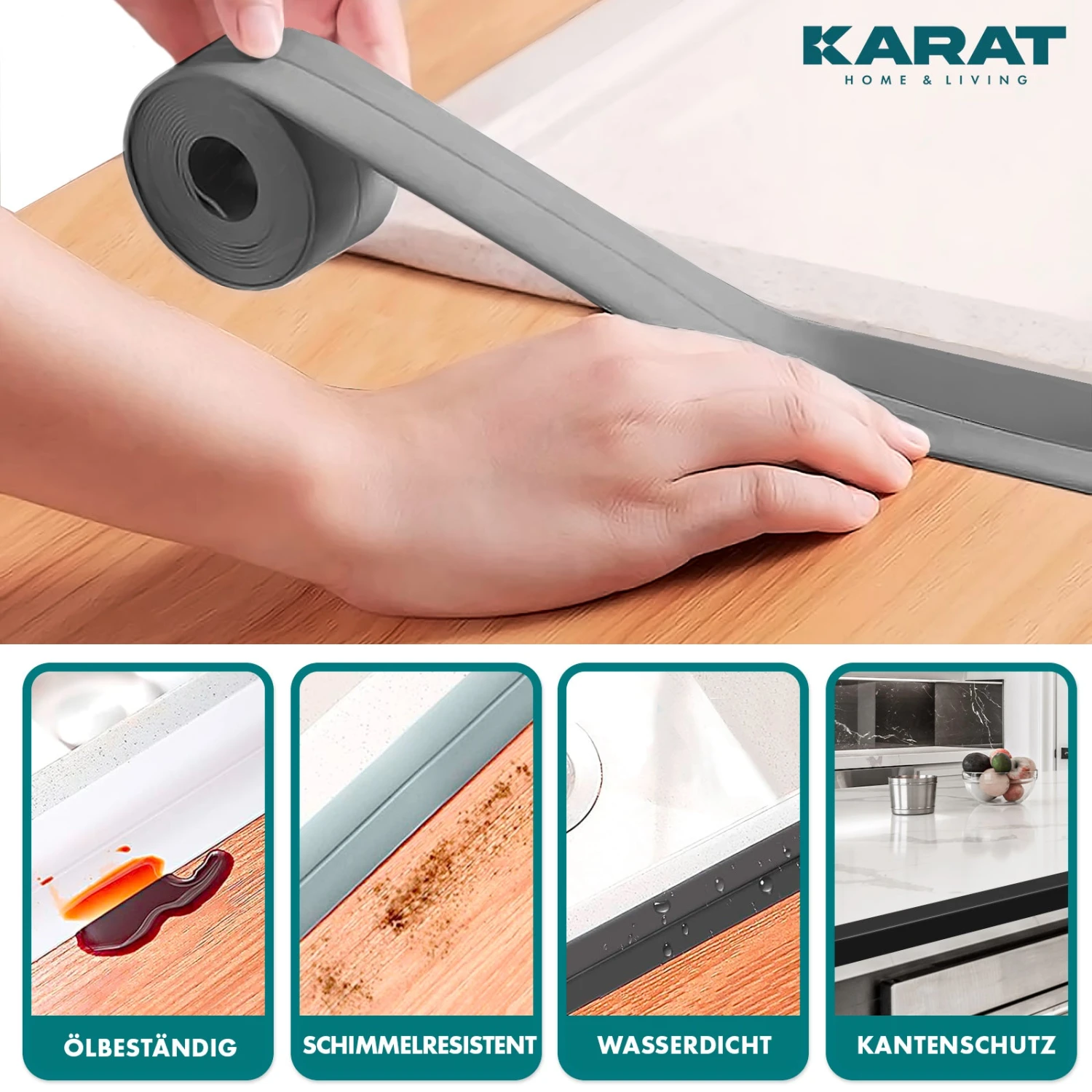 Weichsockelleiste | Riga | Selbstklebende Sockelleiste | Flexible Knickleiste | In Drei Farben Und Längen 7 Weichsockelleiste | Riga | Selbstklebende Sockelleiste | Flexible Knickleiste | In Drei Farben Und Längen – Bild 5