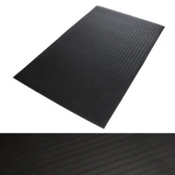 Anti-Ermüdungsmatte | Softer-Work-Mat | Ergonomische Arbeitsplatzmatte -Floordirekt Softer work mat Gerippt schwarz041