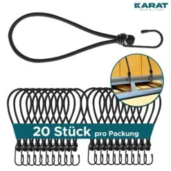 Multifunktionale Spanngummis Mit Stahlhaken | Befestigung Für Planen Netze Banner | 20er Set 17 Multifunktionale Spanngummis Mit Stahlhaken | Befestigung Für Planen Netze Banner | 20er Set -Floordirekt SpanngummimitStahlhaken 8