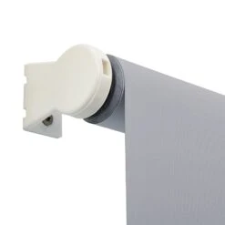 Verdunklungsrollo Blackout | Thermobeschichtet | Fenster Jalousien Für Innen 19 Verdunklungsrollo Blackout | Thermobeschichtet | Fenster Jalousien Für Innen -Floordirekt Standard Blackout Thermo Rollo Grau Detail 4