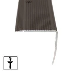 Stufenkantenprofil Integral | Form: L | Vorgebohrt 24 Stufenkantenprofil Integral | Form: L | Vorgebohrt -Floordirekt Stufenkantenprofil Integral bonze 02