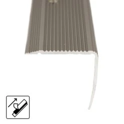 Stufenkantenprofil Integral | Form: L | Selbstklebend 28 Stufenkantenprofil Integral | Form: L | Selbstklebend -Floordirekt Stufenkantenprofil Integral champagner selbstklebend 02