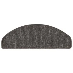 Stufenmatten Alto | Halbrund Oder Eckig | Umkettelt | Selbstklebender Treppenschutz 28 Stufenmatten Alto | Halbrund Oder Eckig | Umkettelt | Selbstklebender Treppenschutz -Floordirekt Stufenmatte Alto anthrazit rund 08